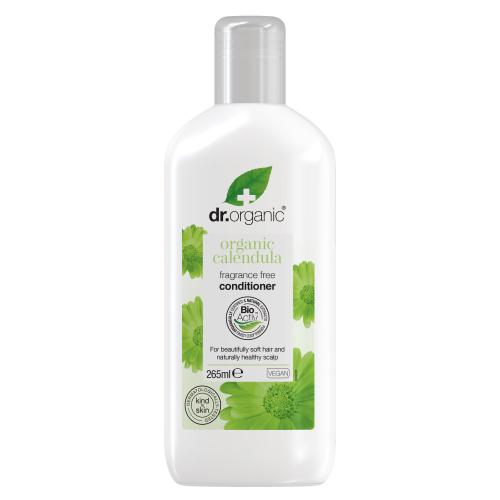 Dr Organic Organic Calendula Fragrance Free Conditioner Αναζωογονητική & Καταπραϋντική Μαλακτική Κρέμα Μαλλιών με Καλέντουλα 265ml